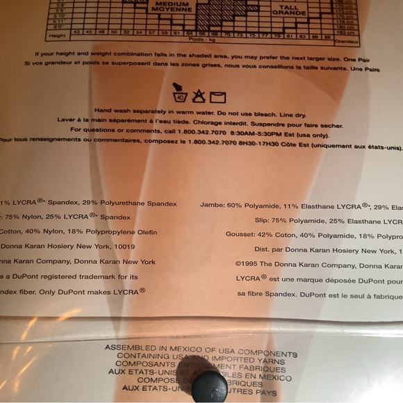 Donna Karan the nudes essential toners pantyhose, color A07, size: M - Picture 7 of 12